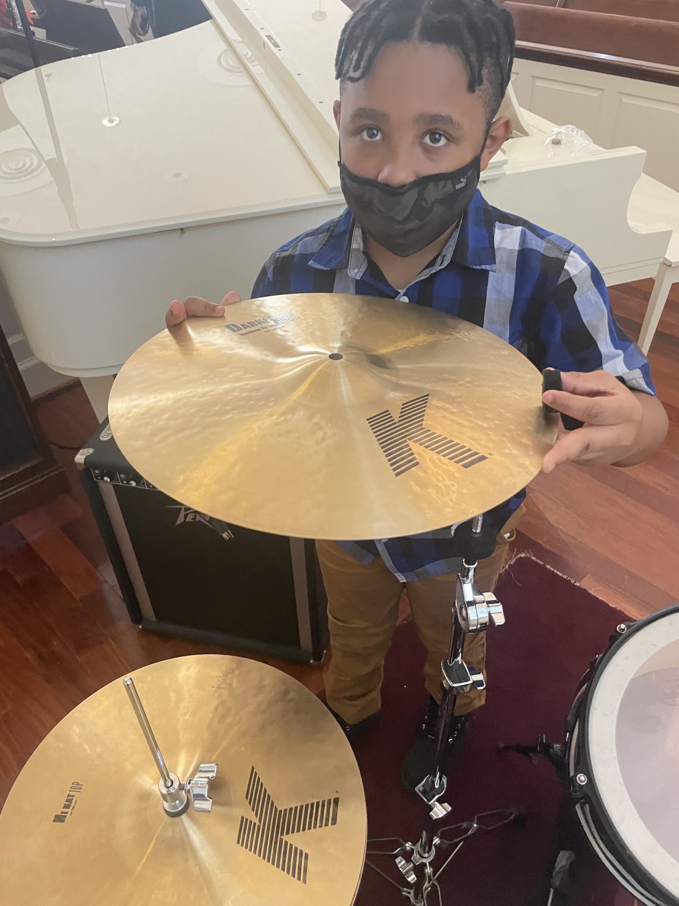 Dante Harris — at the kit